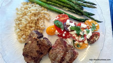 Grilled Mediterranean Lamb Chops | Food Huntress