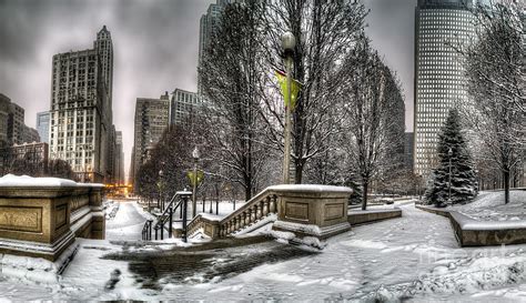 Millennium Park in Winter Photograph by Twenty Two North Photography ...