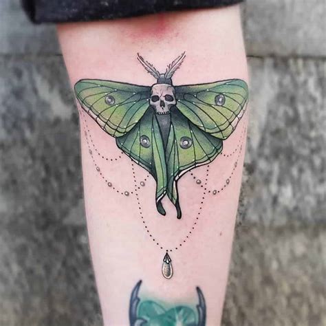 Top 45 Best Luna Moth Tattoo Ideas - [2021 Inspiration Guide]