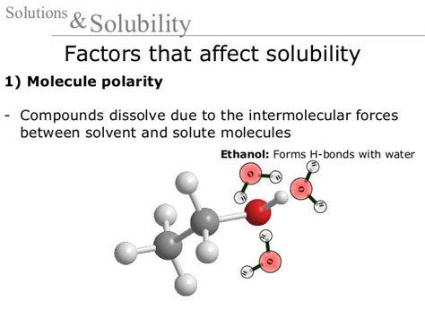 19 solutions and solubility