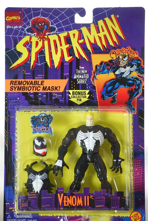 Amazon.com: Spider-Man: The Animated Series > Venom II Action Figure: Toys & Games