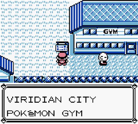 Viridian City Gym - Earth Badge - Walkthrough - Pokémon Red Blue Yellow ...