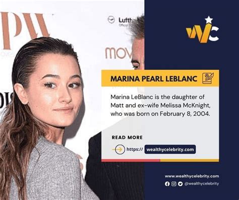 Marina Pearl Leblanc Biography, Wiki in 2022 | Richest actors, Celebrity kids, Celebrities