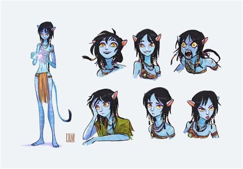 Jun Chiu on Instagram: "Kiri is sooo lovely 🥰 #avatar2" | Avatar fan art, Avatar characters ...