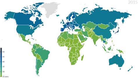 Mapping the Oldest Countries in the World - Bloomberg