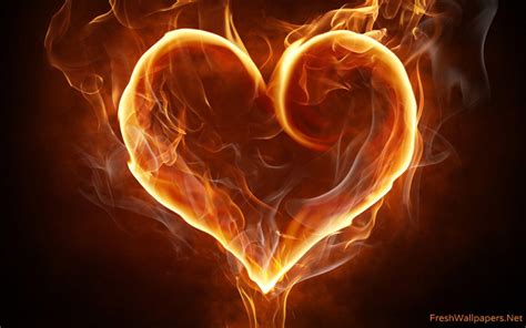 Fire Heart Wallpapers - Top Free Fire Heart Backgrounds - WallpaperAccess