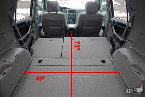 Toyota 4runner Interior Dimensions