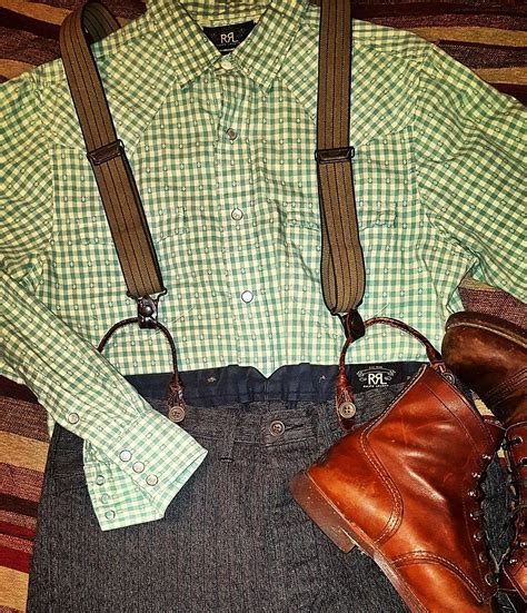 RRL Outfit w/ Redwing Boots Closet Collection, Red Wing Boots, Red ...