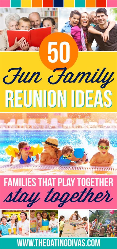 Ideas For Family Reunions | Examples and Forms