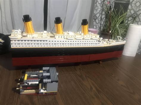 Titanic Build. Took 7 days to fully build : r/lego