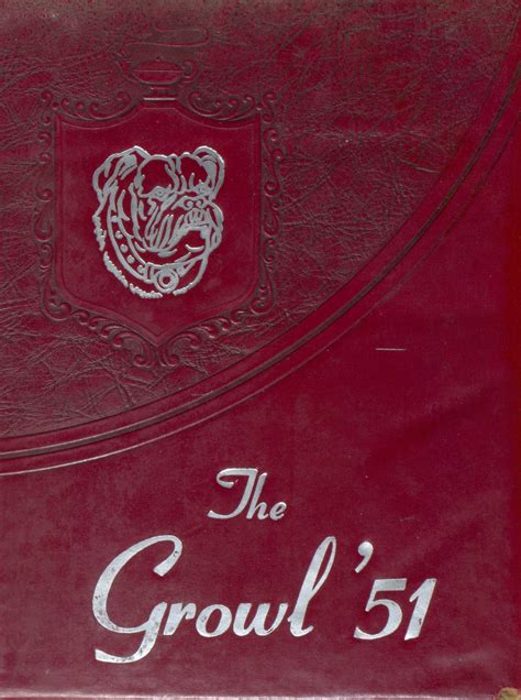 1951 yearbook from Cooper High School from Cooper, Texas for sale