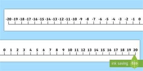 Based on our popular number lines, this giant number line, which includes negative numbers, is ...