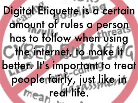 5. Digital Etiquette by Tristan Goodsite