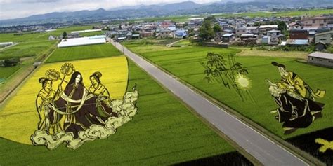 Japanese Rice Field Art | Mag Files - MAG THE WEEKLY