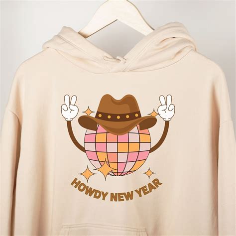 Happy New Year 2024 Png, Disco Ball Png, Cow Boy Hat, Retro New Years 2024, New Year 2024 Svg ...