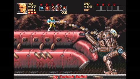 Contra: The Hard Corps (Sega Mega Drive) - (All Bosses) - YouTube