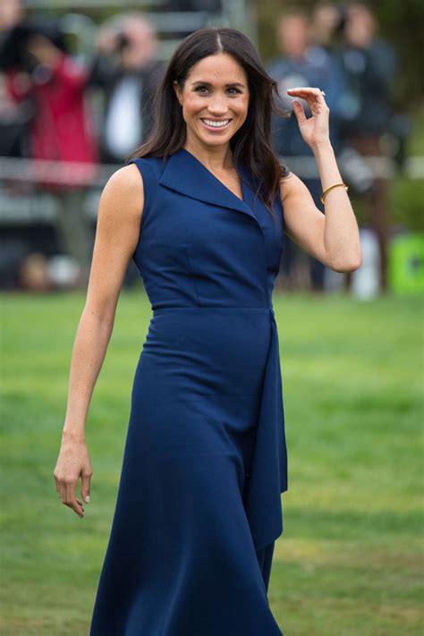 Meghan, Duchess of Sussex In Dion Lee & Martin Grant @ Australia Tour ...