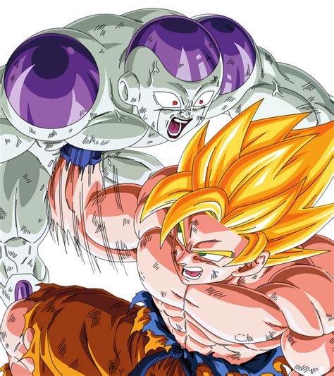 Goku VS Freezer (PNG) by KasumiDesing77 on DeviantArt