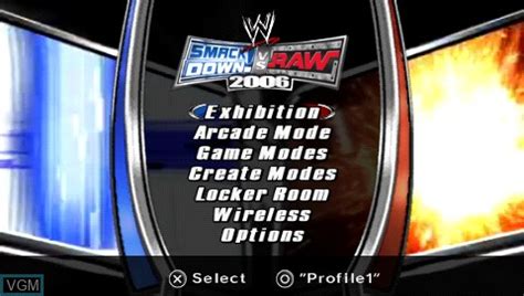 WWE SmackDown vs. Raw 2006 for Sony PSP - The Video Games Museum