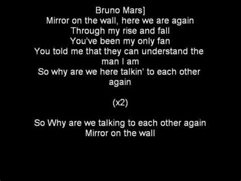 Lil Wayne ft. Bruno Mars Mirror Lyrics on Screen - YouTube