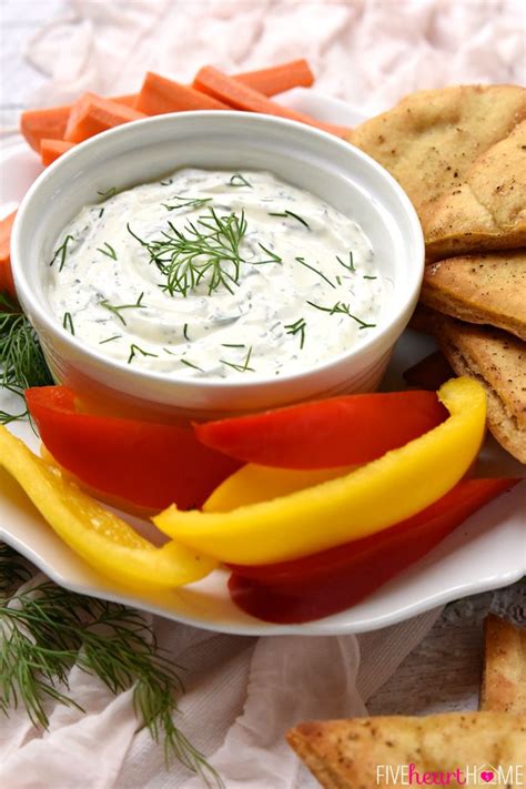 Dreamy Dill Dip with Baked Pita Wedges | Dill dip, Appetizer recipes ...