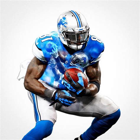 Detroit Lions Calvin Johnson Football Wall Posters with 6 Sizes Unframed