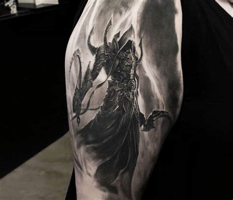 Malthael tattoo by Mike Flores | Photo 25205