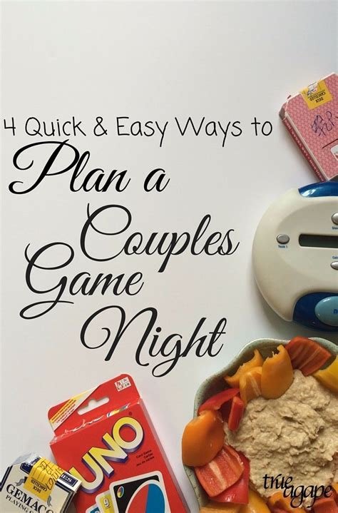 Ways To Plan A Couples Game Night | Couples game night, Couple games ...