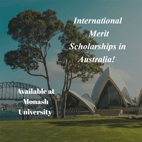 Monash Merit Scholarships for International Students - International ...