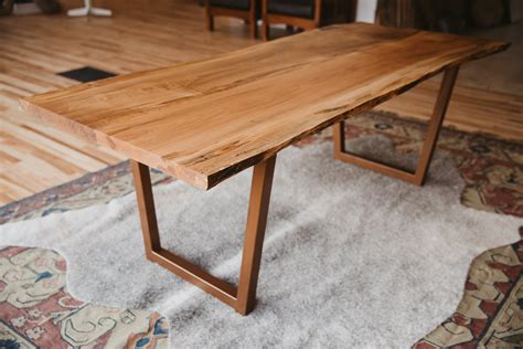 "Old Fashioned" Maple Dining Table — Big Tooth Co. | Custom Furniture & Design