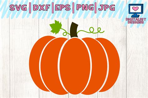 pumpkin, halloween, fall, svg, png, dxf (128476) | Cut Files | Design Bundles