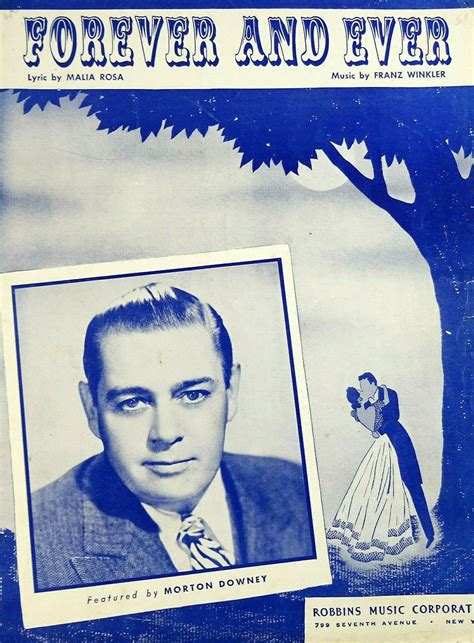 Forever And Ever Vintage Sheet Music 1947 Morton Downey Song | Etsy | Vintage sheet music, Sheet ...