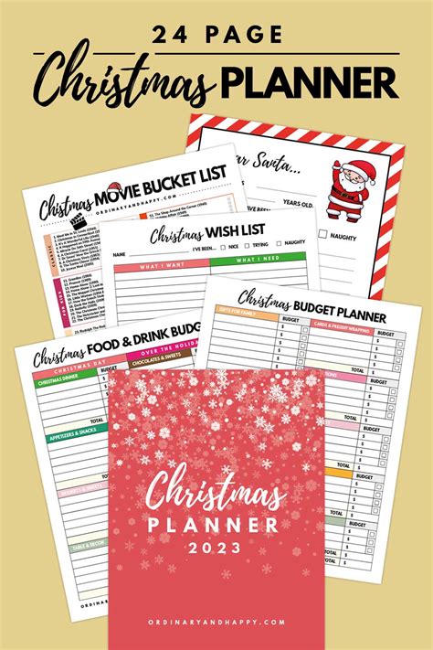 Christmas Planner - Everything You Need to Plan a Magical Christmas ...