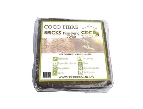 Coco Fibre Brick | 5kg – Glandore Hydroponics | Hydro & Indoor Gardening Supplies