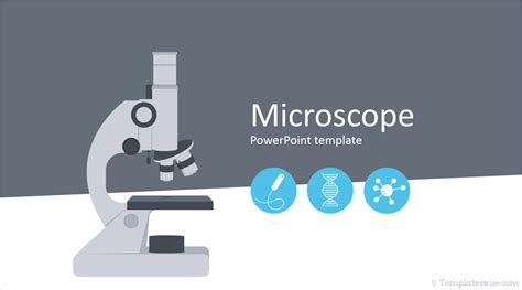 Free Microscope Concept Slides Powerpoint Template - DesignHooks