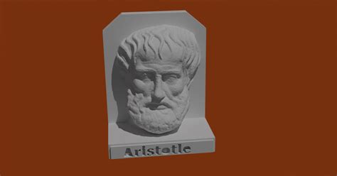 Aristotle Bust by Adam Bajgar | Download free STL model | Printables.com