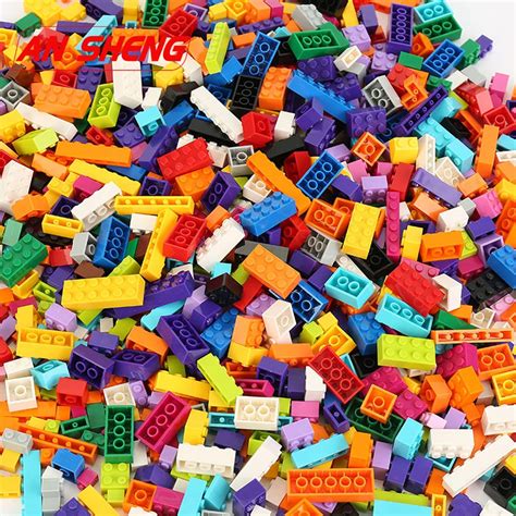 1000 Pieces Building Blocks Bricks Kids Creative Legoings Toys Figures for Compatible Legoings ...