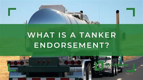 What is a Tanker Endorsement? | Tri-State Hazmat Trucking