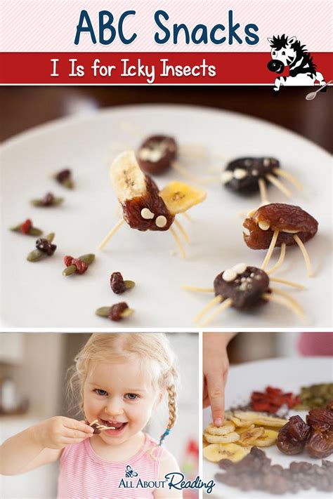 I Is for Icky Insects - A FREE (and Tasty!) ABC Snack Recipe