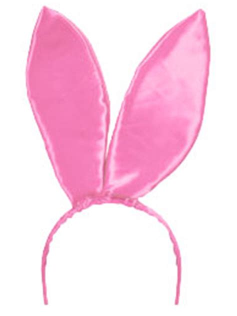 9.5" Light Pink Satin Easter Bunny Rabbit Costume Ears