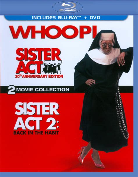 Sister Act/Sister Act 2 [20th Anniversary Edition] [3 Discs] [Blu-ray ...