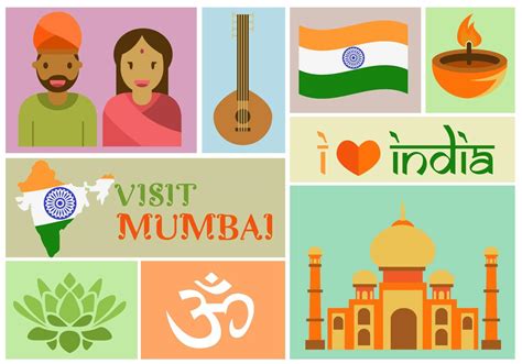 Visit Mumbai 102135 Vector Art at Vecteezy