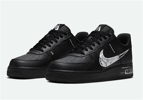 Nike Air Force 1 ''Sketch'' - Black - CW7581-001 | Sneaker Style