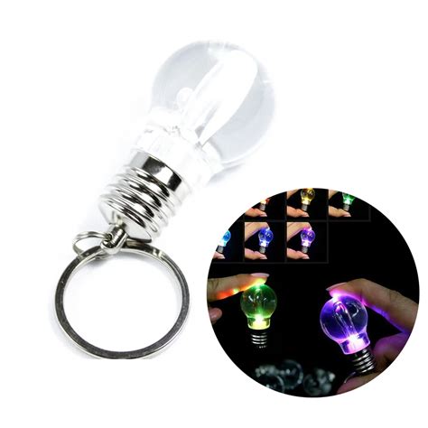 Portable LED Light Keychains For Christmas Decoration Lovely Clear ...