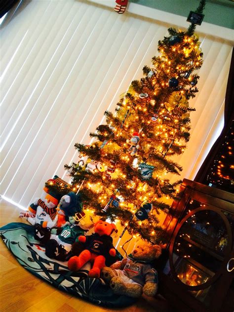 Miami Dolphins Christmas tree | Christmas tree, Holiday decor, Table ...