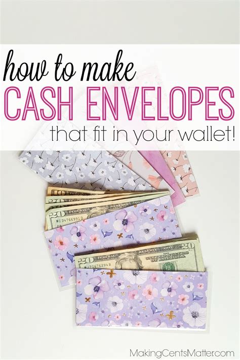 DIY Cash Envelopes: Organize Your Finances in Style