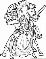 Free Printable Tangled Coloring Pages For Kids sketch template