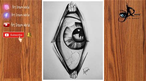 How to draw- dark meaningful drawings// step by step draw // double meaning drawings 3D eyes ...