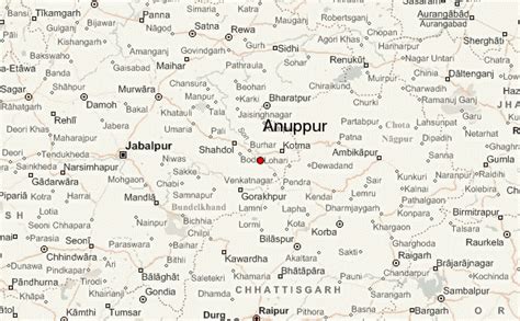 Anuppur Location Guide