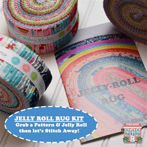 Jelly Roll Rug Patterns • Stitches Quilting